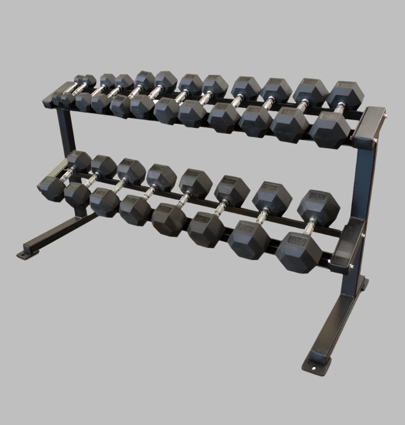 Rubber Hex Dumbbells Sets