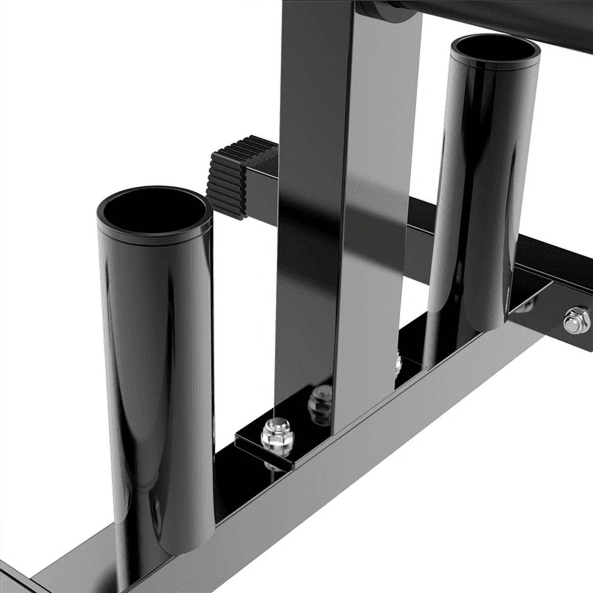 2 In. Olympic Weight Plate and Barbell Storage Tree Stand Rack